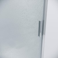 Душевой уголок Grossman Style 120.K33.05.1210.10.02, 120 х 100 см, стекло шиншилла, профиль хром