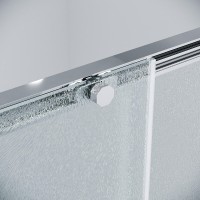 Душевой уголок Grossman Style 120.K33.05.1210.10.02, 120 х 100 см, стекло шиншилла, профиль хром