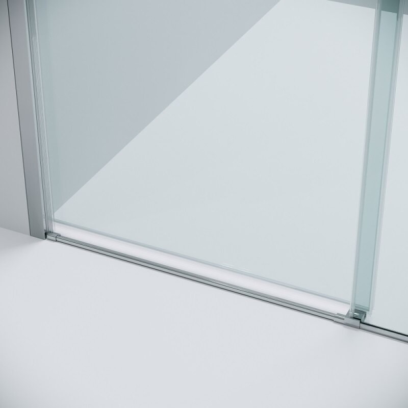 Душевой уголок Grossman Style 120.K33.05.1290.10.00, 120 х 90 см, стекло прозрачное, профиль хром