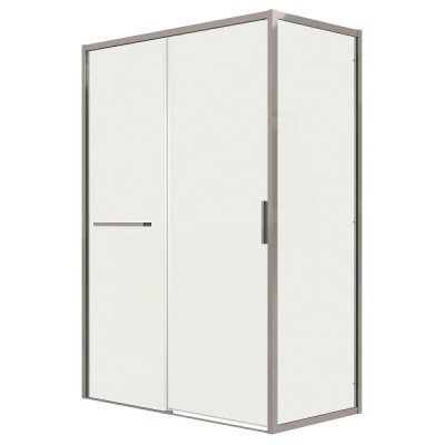 Душевой уголок Grossman Style 120.K33.05.1380.10.00, 130 х 80 см, стекло прозрачное, профиль хром