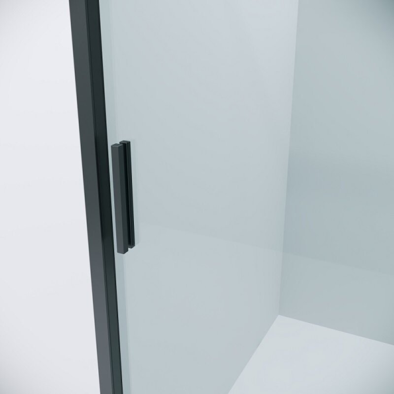 Душевой уголок Grossman Style 120.K33.05.1390.21.00, 130 х 90 см, стекло прозрачное, профиль черный матовый