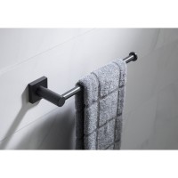 Полотенцедержатель Timo Selene 12054/03, 25 см, цвет черный