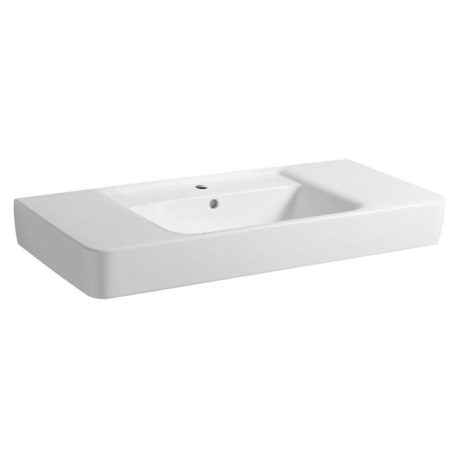 Раковина Geberit Renova Nr. 1 122100000, 100 см, керамика. белая