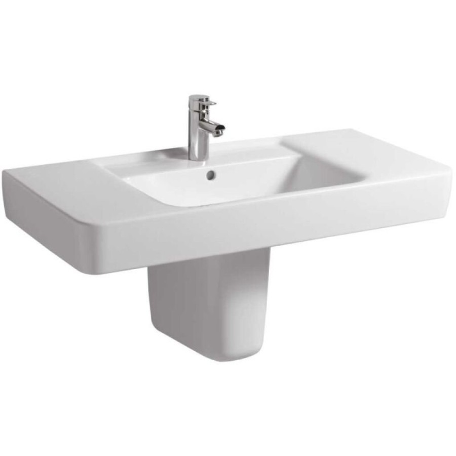 Раковина Geberit Renova Nr. 1 122100000, 100 см, керамика. белая