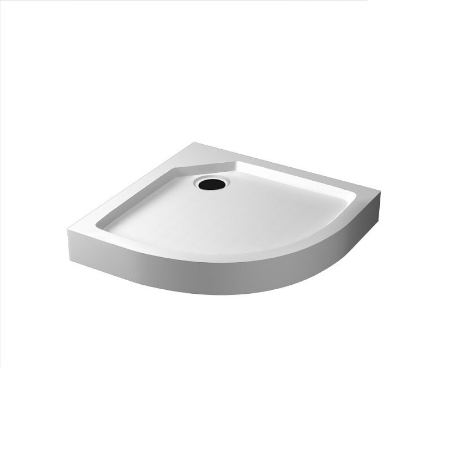 Душевой поддон RGW SMC/R-C, 12350488-01, 80 x 80 см, четверть круга, цвет белый