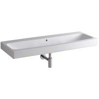 Раковина Geberit iCon 124025000, 120 см, керамика, белая