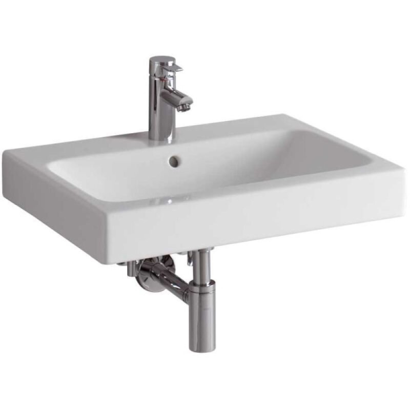 Раковина Geberit iCon 124060000, 60 см, керамика, белая