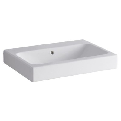 Раковина Geberit iCon 124063000, 60 см, фарфор, белая