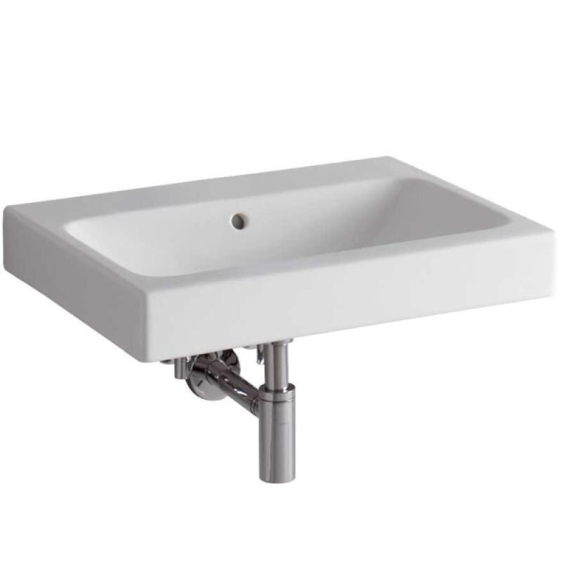 Раковина Geberit iCon 124063000, 60 см, фарфор, белая