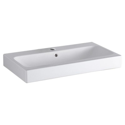 Раковина Geberit iCon 124075000, 75 см, керамика, белая