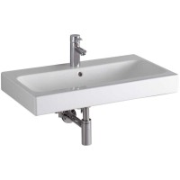 Раковина Geberit iCon 124075000, 75 см, керамика, белая