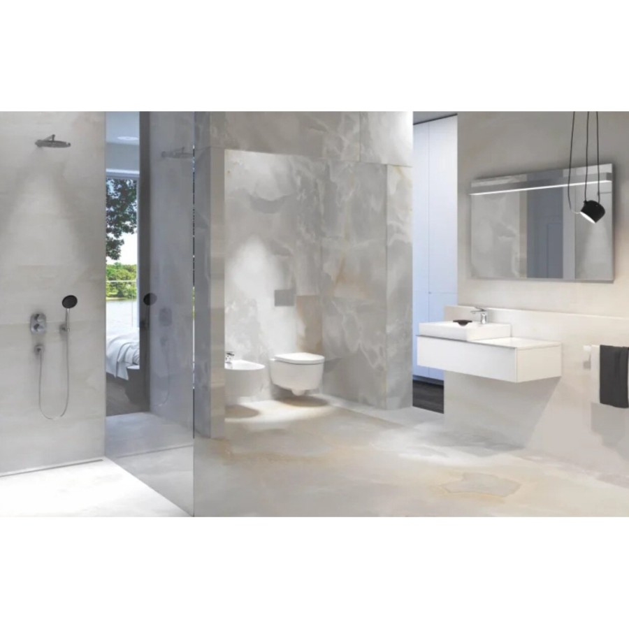 Раковина Geberit iCon 124078000, 75 см, керамика, белая
