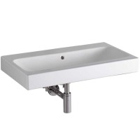 Раковина Geberit iCon 124078000, 75 см, керамика, белая