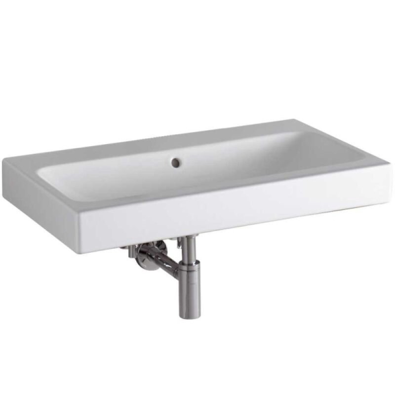 Раковина Geberit iCon 124078000, 75 см, керамика, белая