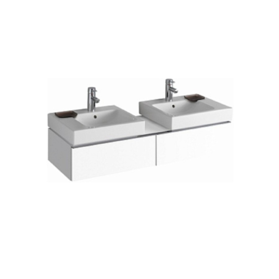 Раковина Geberit iCon 124150000, 50 см, чаша справа, фарфор, белая