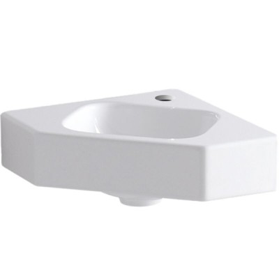 Раковина Geberit iCon 124729000, 46 см, фарфор, белая
