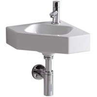 Раковина Geberit iCon 124729000, 46 см, фарфор, белая