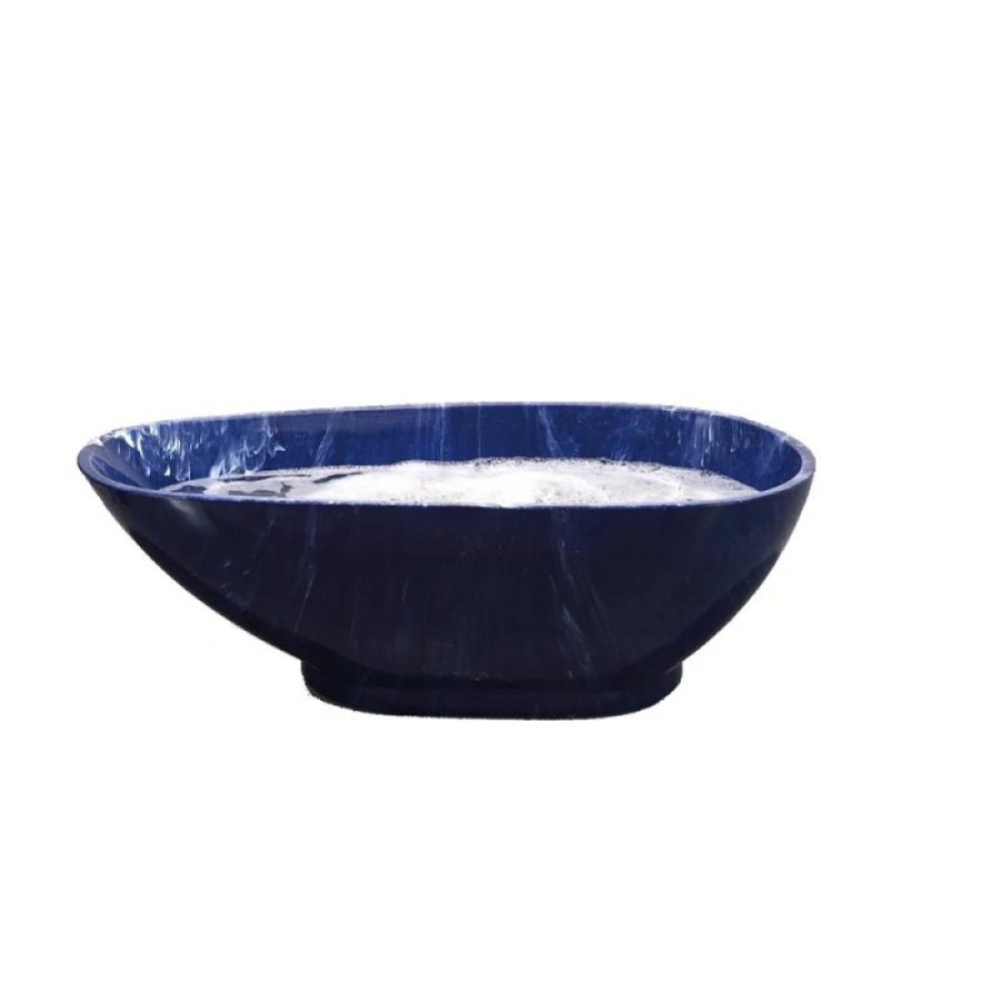 Ванна акриловая Frank F180, 12511, 180 х 85 см, цвет морское свечение