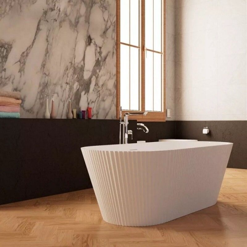 Ванна акриловая Frank F6103, 12513, 170 х 75 см, цвет белый