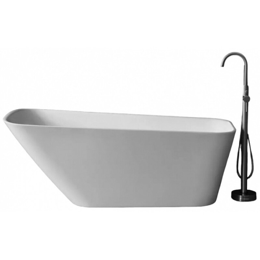 Ванна акриловая Frank F6106, 12517, 170 х 80 см, цвет белый