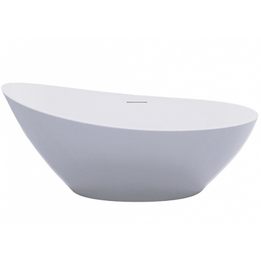 Ванна акриловая Frank F6118, 12523, 170 х 80 см, цвет белый
