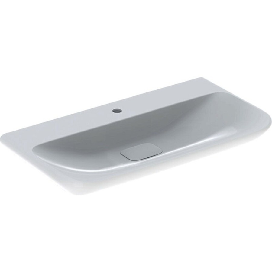 Раковина Geberit myDay 125400600, 100 см, фарфор, белая