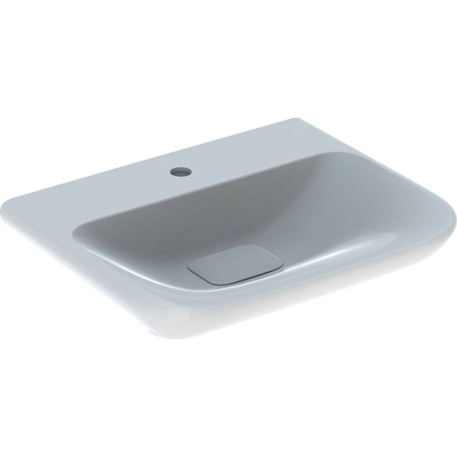 Раковина Geberit myDay 125460600, 60 см, фарфор, белая