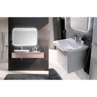 Раковина Geberit myDay 125480600, 80 см, фарфор, белая