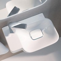 Раковина Geberit myDay 125540600/125440600, 40 см, L/R, фарфор, белая