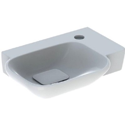 Раковина Geberit myDay 125540600/125440600, 40 см, L/R, фарфор, белая