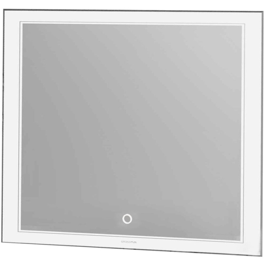 Зеркало Grossman Sirius 80 x 70 см с подсветкой, сенсорный выключатель, 128070