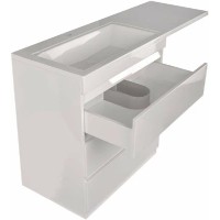 Тумба под стиральную машинку на заказ Style Line El Fante Даллас 100-130 см, напольная/подвесная, мультиколор