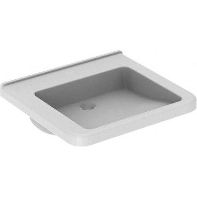 Раковина Geberit Renova Comfort Square 128661000, 60 см, фарфор, белая
