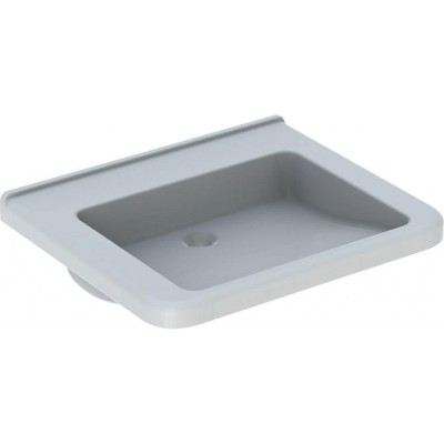Раковина Geberit Renova Comfort Square 128666000, 65 см, фарфор, белая