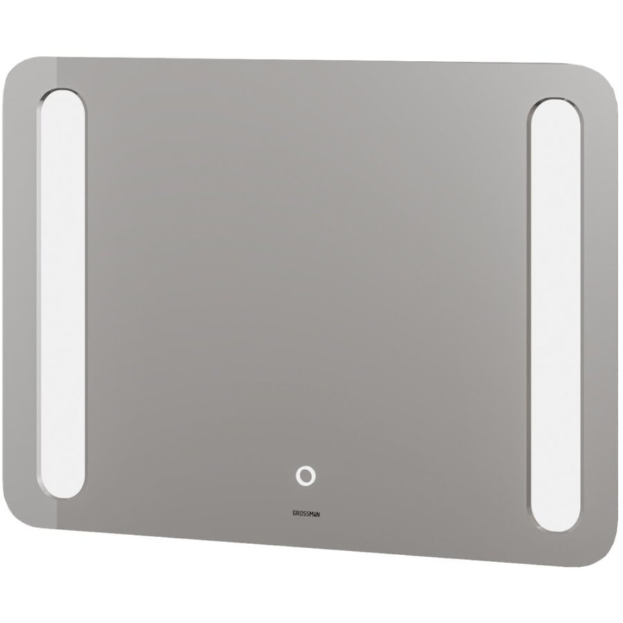 Зеркало Grossman Lara 100 x 80 см с подсветкой, сенсорный выключатель, гравировка, 1310080