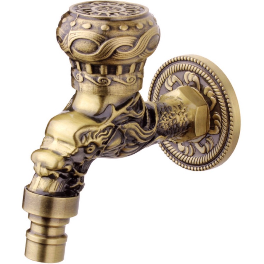 Кран для одного типа воды Bronze de Luxe, насадка для шланга, цвет бронза, 13263/2