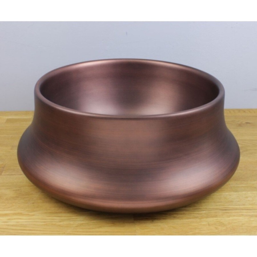 Раковина Bronze de Luxe Terracotta 36 см, цвет медь, 1347MB