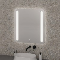 Зеркало Grossman Lara 70 x 80 см с подсветкой, сенсорный выключатель, гравировка, 137080