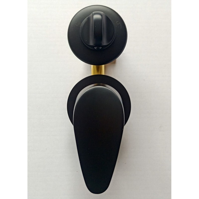 Душевая кабина Frank F409/1 Black без крыши 90 х 90 см, средний поддон, стекла прозрачные, профиль черный, 140009