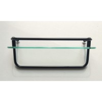Душевая кабина Frank F409/1 Black без крыши 90 х 90 см, средний поддон, стекла прозрачные, профиль черный, 140009