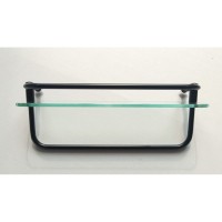 Душевая кабина Frank F412/1 L Black, 120 х 80 см, средний поддон, стекла прозрачные, профиль черный, 143009