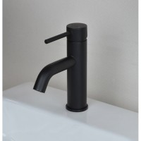 Смеситель для раковины Bronze de Luxe Scandi 1451B, черный матовый