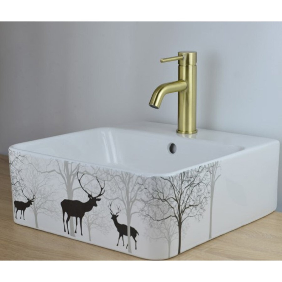 Смеситель для раковины Bronze de Luxe Scandi 1451BR, бронза