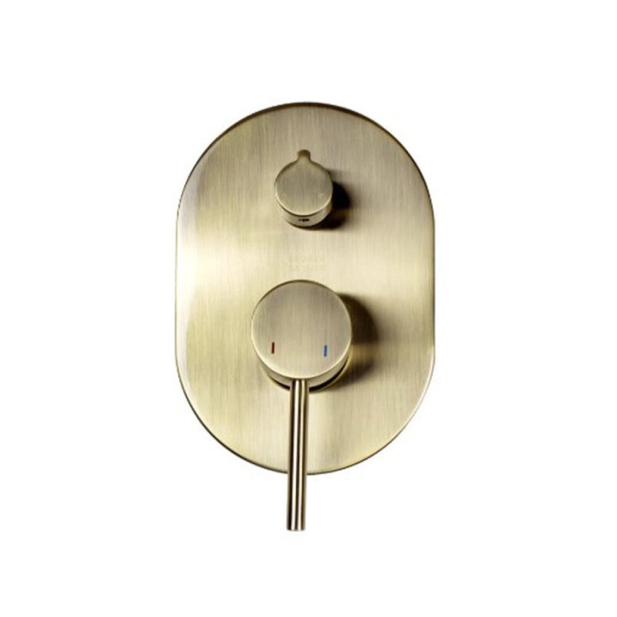 Душевая система Bronze De Luxe Scandi 14582/1BR, скрытый монтаж, с изливом, бронза