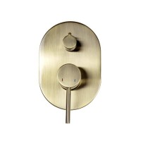 Душевая система Bronze De Luxe Scandi 14582BR, скрытый монтаж, с изливом, бронза