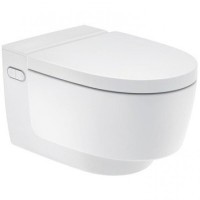 Электронный унитаз Geberit Aquaclean Mera Classic 146.204 11.1 подвесной, безободковый и крышка-биде, альпийский белый