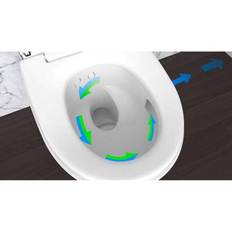 Унитаз подвесной Geberit AquaClean mera comfort 146.210.11.1 с функцией биде и системой удаления запахов (замена 146.214.11.1)