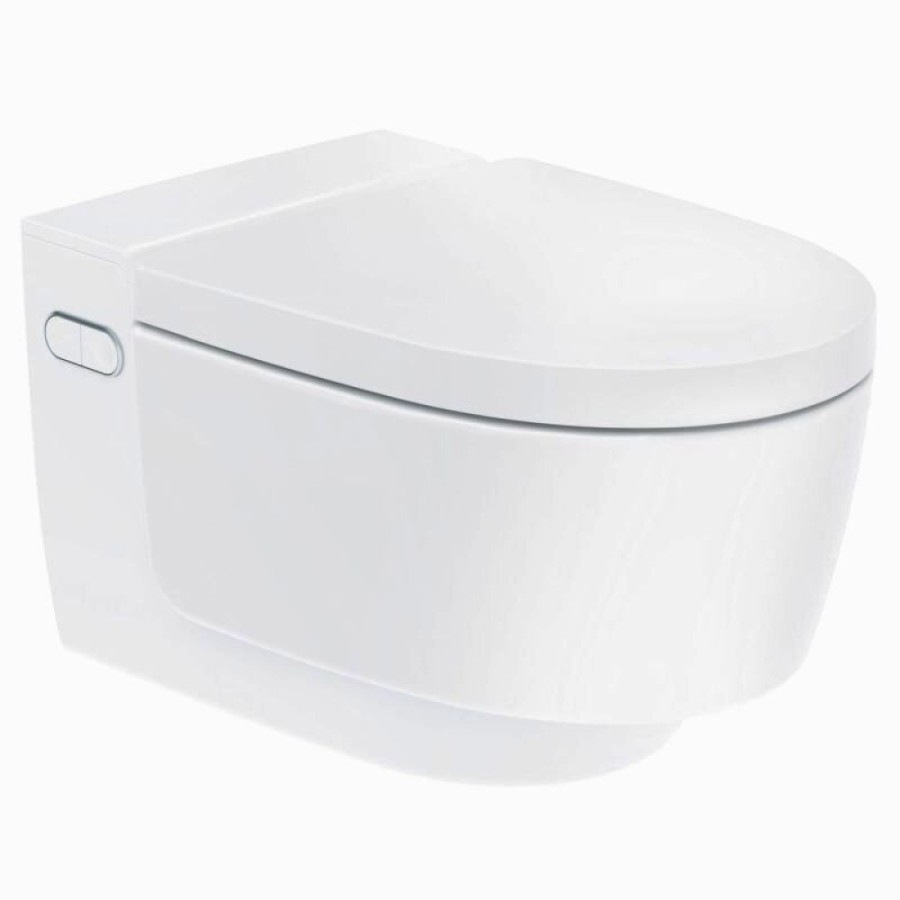 Унитаз подвесной Geberit AquaClean mera comfort 146.210.11.1 с функцией биде и системой удаления запахов (замена 146.214.11.1)
