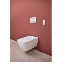 Подвесной унитаз-биде Geberit AquaClean Sela Square 146.250.01.1, смыв торнадо, белый
