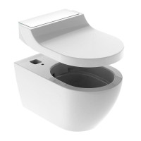 Электронная крышка-биде Geberit AquaClean Tuma Comfort 146.274.SI.1, белое стекло
